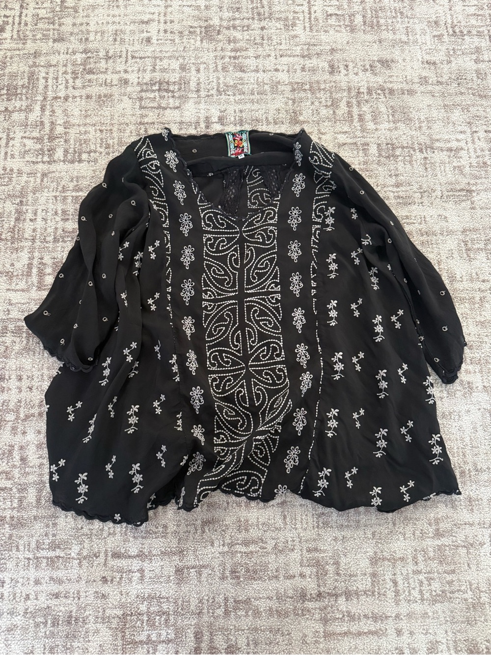 Johnny Was Ridden Blouse - Picture 2 of 4